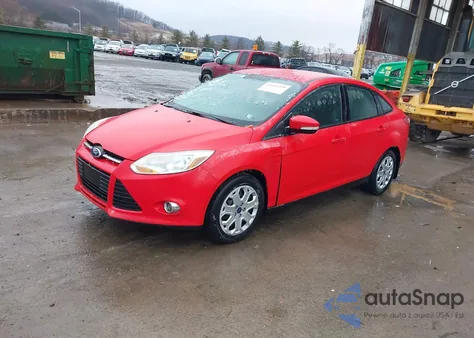 2012 Ford Focus Se из США, поврежденный, VIN 1FAHP3F26CL446462